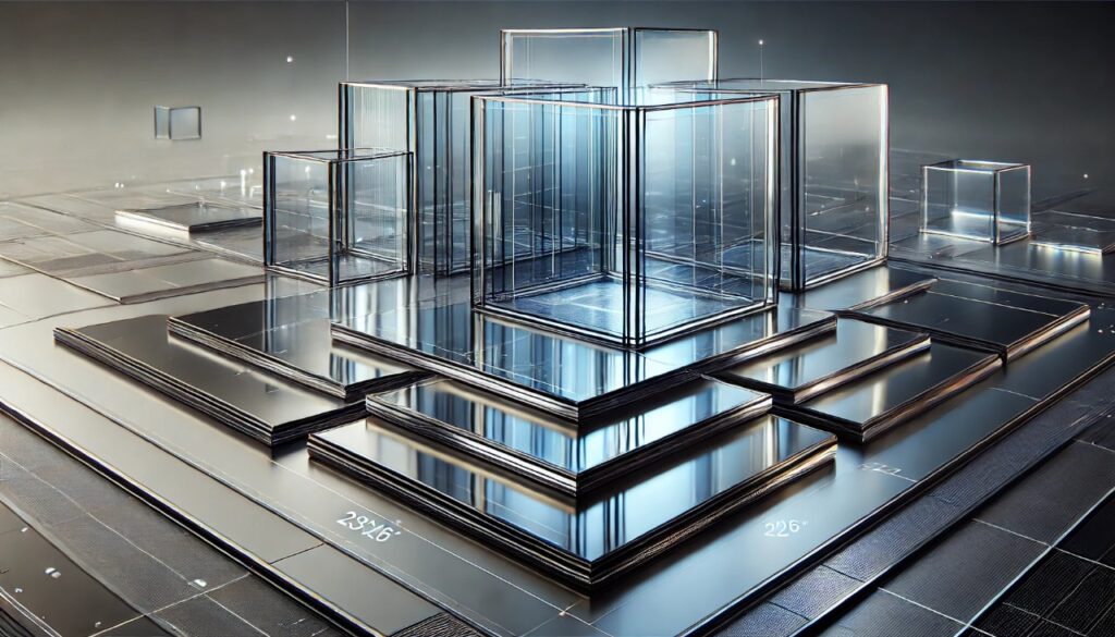 Tempered Glass Squares 23x26 Inches